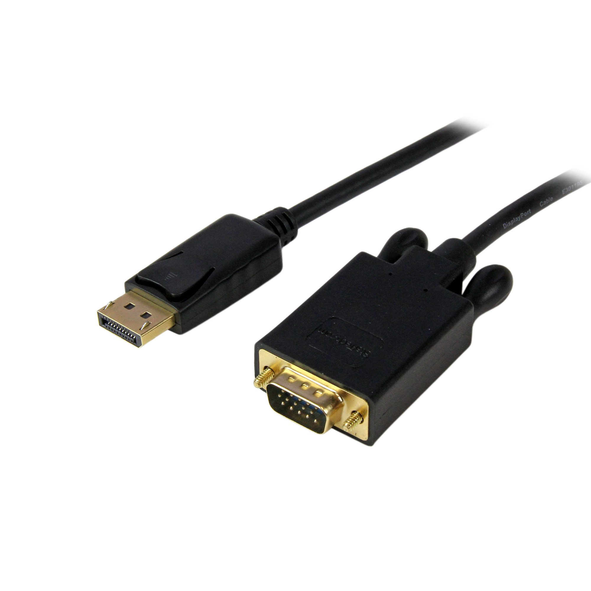 Image of StarTech.com 6ft (1.8m) DisplayPort to VGA Cable - Active...