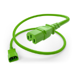 UNC PWCD-C14C15-15A-04F-GRN power cable Green 47.2" (1.2 m) C14 coupler C15 coupler