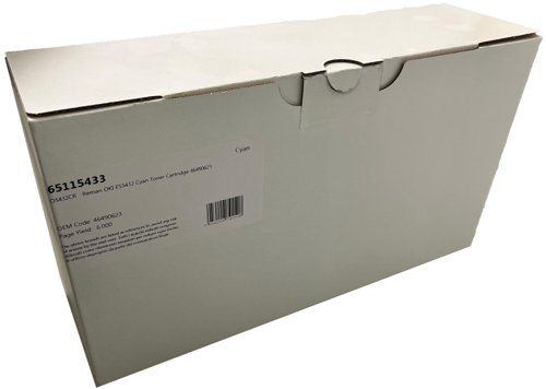 CTS Compatible OKI ES5432 Cyan Toner Cartridge 46490623