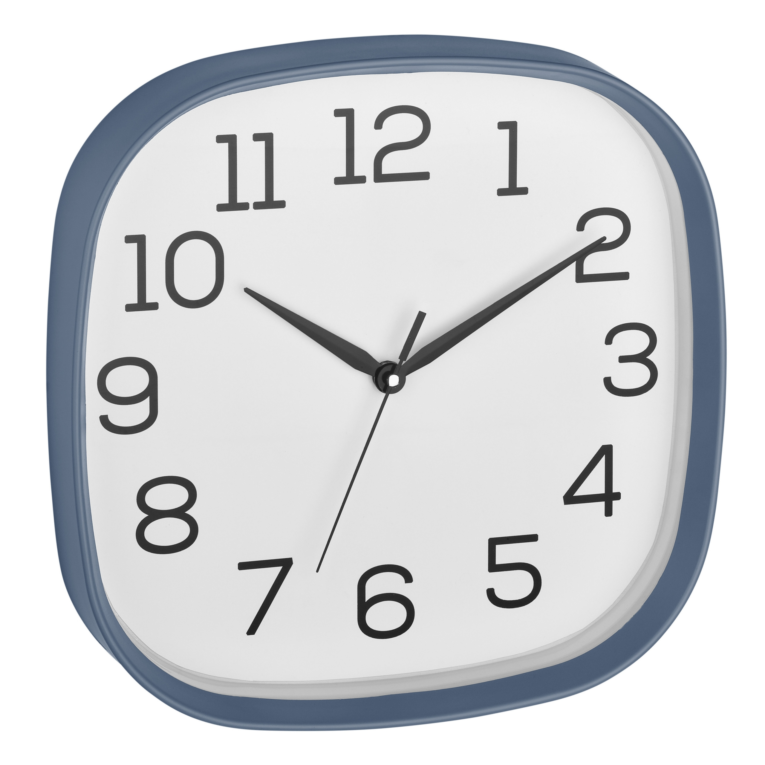 Image of TFA-Dostmann Analogue wall clock - AA - 1.5 V - Blue - White -...