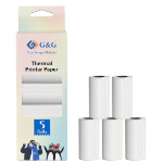 G&G GP-50*15*150PT-0Φ13-5P White Self-adhesive printer label