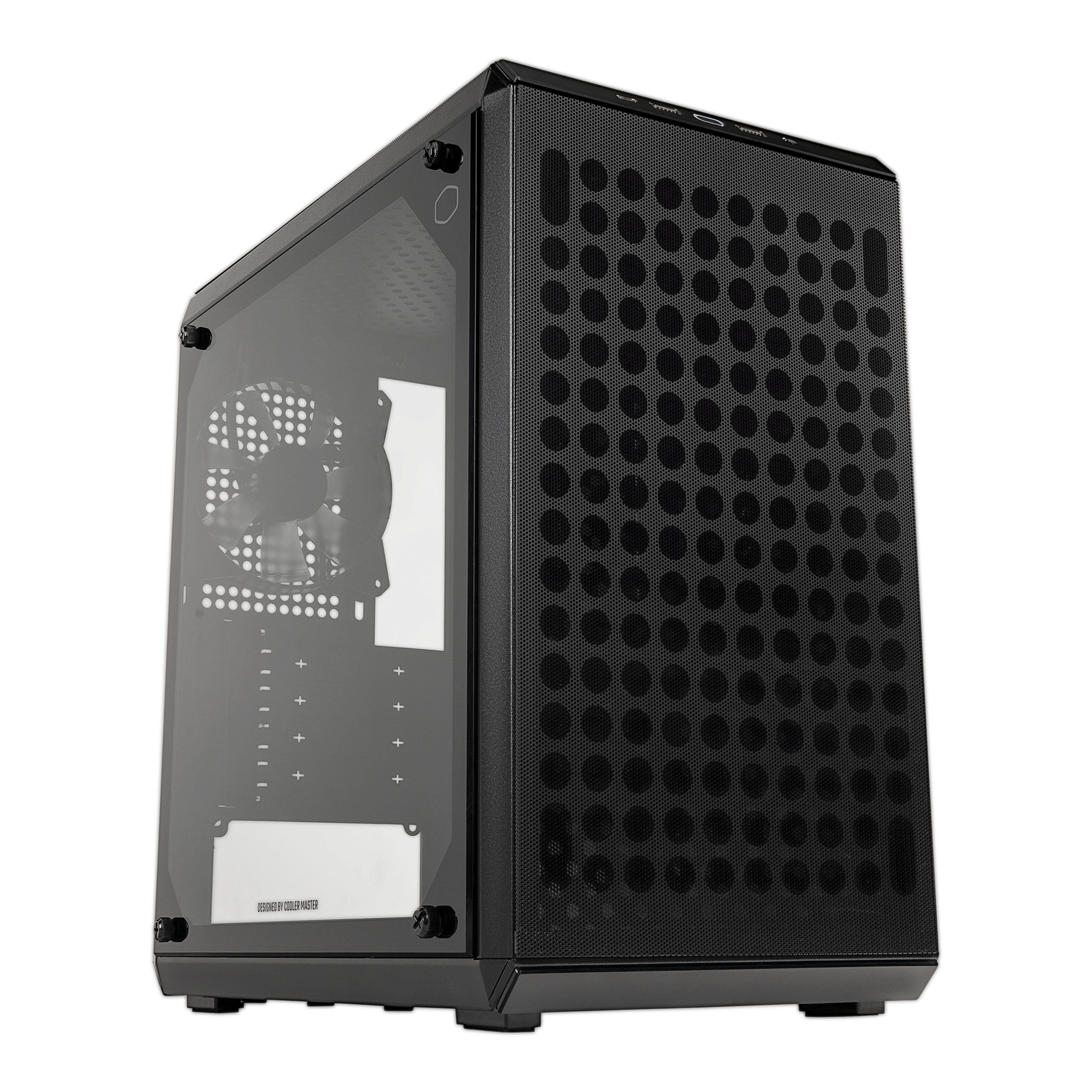 Image of Cooler Master Q300L V2 Mini Tower Black, Transparent