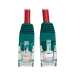 Tripp Lite Cat5e, 10-ft networking cable Red 120.1" (3.05 m) U/UTP (UTP)