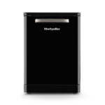 Montpellier Retro Freestanding Dishwasher - D-Rated, Black