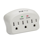 Tripp Lite SK3-0 surge protector Gray 3 AC outlet(s) 120 V