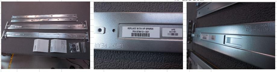 Hewlett Packard Enterprise 878413-001 mounting kit