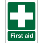 SECO by Stewart Superior SECO Safe Procedure Safety Sign First Aid Semi Rigid Plastic 150 x 200mm - SP300SRP150X200
