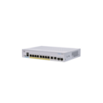 Cisco Business CBS250-8FP-E-2G Smart Switch | 8 Port GE | Full PoE | Ext PS | 2x1G Combo | Limited Lifetime Protection (CBS250-8FP-E-2G)