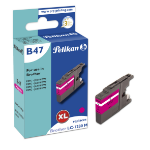 Pelikan 316334/B47 Ink cartridge magenta high-capacity, 1.2K pages 14ml (replaces Brother LC1280XLM) for Brother MFC-J 6510