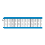 Panduit PCM-21 cable marker Black, White Vinyl