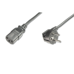Digitus AK-440100-050-S electriciteitssnoer Zwart 5 m CEE7/7 IEC C13