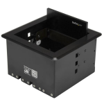 StarTech.com BOX4CABLE cable organizer Desk Cable box Black 1 pc(s)