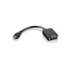 Lenovo 00HM073 video cable adapter VGA (D-Sub) HDMI Type C (Mini) Black