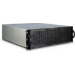 Inter-Tech 3U-30248 Rack Black, Stainless steel
