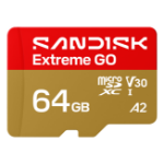 SanDisk Extreme GO 64 GB MicroSDXC UHS-I