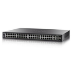 Cisco Small Business SG350-52P Managed L2/L3 Gigabit Ethernet (10/100/1000) Power over Ethernet (PoE) 1U Black