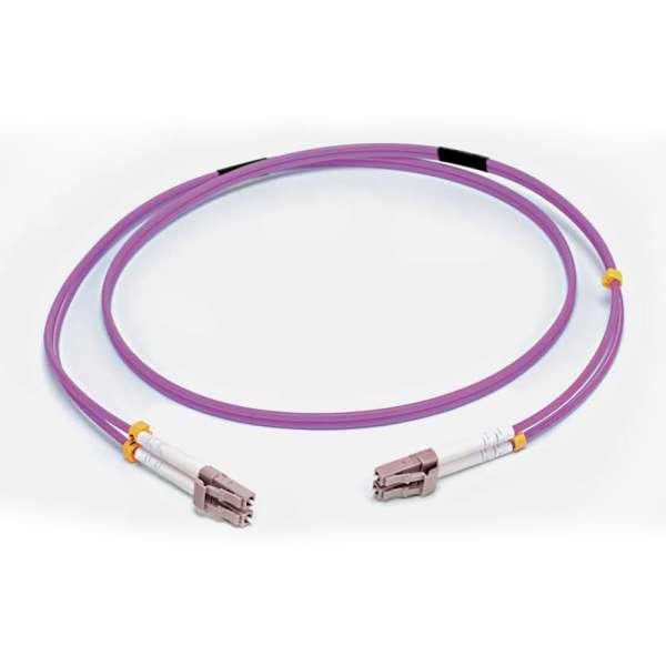 Photos - Cable (video, audio, USB) C2G 7M LC/LC OM4 LSZH FIBRE PATCH - VIOLET InfiniBand/fibre optic cabl 817 