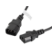 Lanberg CA-C13E-10CC-0018-BK power cable Black 1.8 m C13 coupler C14 coupler