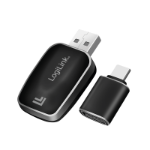 LogiLink BT 5.0 wired to Wireless CarPlay / Android Auto adapter, Dongle Type