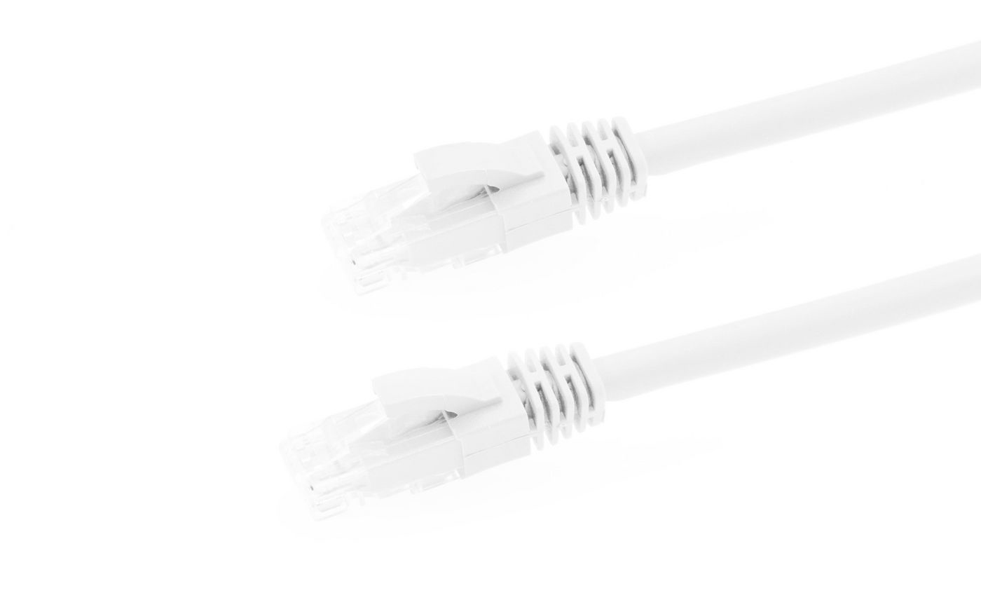 Microconnect UTP607WBOOTED networking cable White 7 m Cat6 U/UTP (UTP)