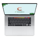 upcycle it Apple MacBook Pro (Refurbished) Grade C Intel® Core™ i7 i7-9750H Laptop 38.1 cm (15") Touchscreen 32 GB 512 GB SSD AMD Radeon Pro 555X Wi-Fi 5 (802.11ac) Danish Silver