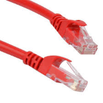 8WARE CAT6A Cable 1m - Red Color RJ45 Ethernet Network LAN UTP Patch Cord Snagless