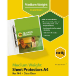 MARBIG SHEET PROTECTORS PREMIUM A4 BOX 100