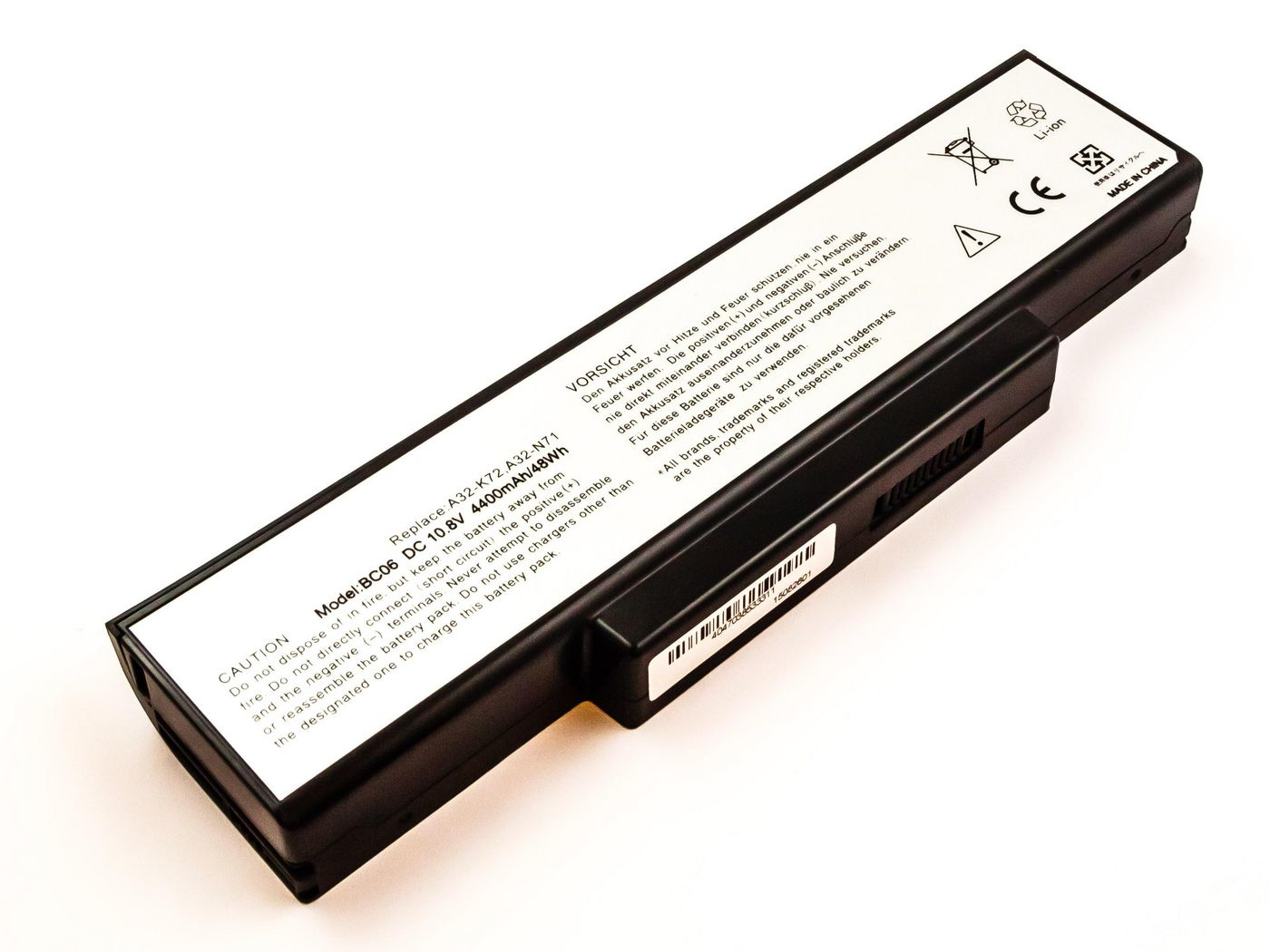 Image of CoreParts 10.8V 4400mAh Battery