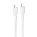 Belkin CAB024FQ1MWH USB cable USB 2.0 39.4" (1 m) USB C White