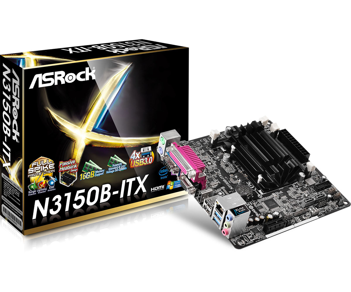 Image of Asrock N3150B-ITX motherboard mini ITX