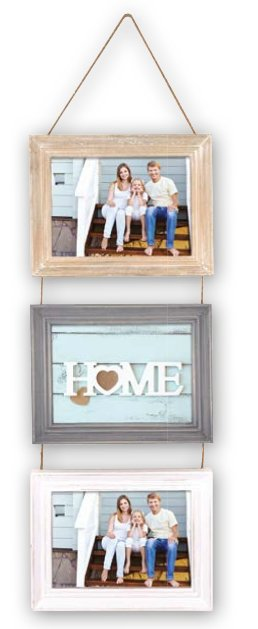 Image of ZEP Lavigny - Wood - Wood - Picture frame set - Wall - 13 x 18 cm...