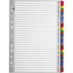 MARBIG DIVIDERS INDEX A4 COLOUR 1-31 TAB