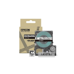 Epson C53S672066/LK-5TBJ DirectLabel-etikettes black on Transparent 18mm for Epson LabelWorks LW-C 410