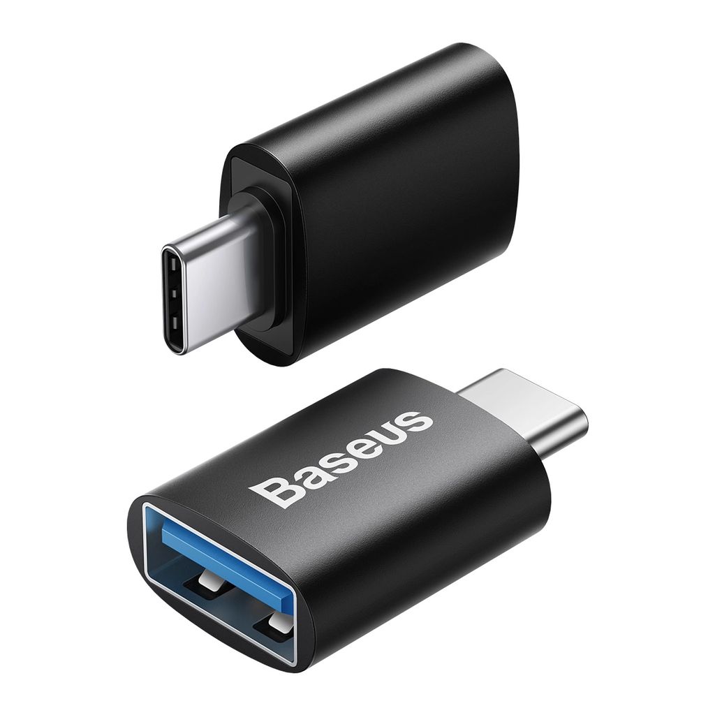 EU Product - USB-C to USB-A Adapter 10Gb/s - Black thumbnail