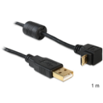 DeLOCK USB2.0 1m USB cable USB A Micro-USB B Black