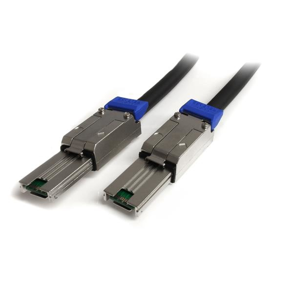 Image of StarTech.com 2m External Mini SAS Cable - Serial Attached SCSI...