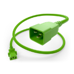 UNC PWCD-C13C20-15A-06F-GRN power cable Green 71.7" (1.82 m) C13 coupler C20 coupler