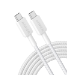 Anker Braided USB-C to USB-C Charging Cable 3 m, Fast Charging 60W, White