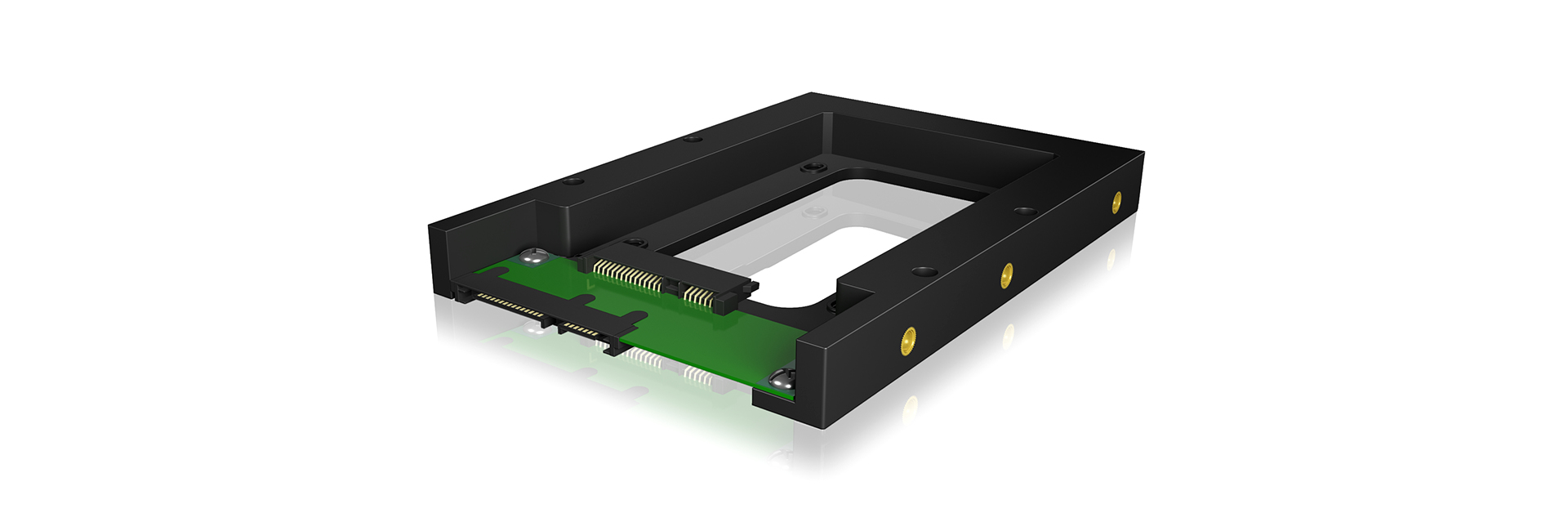 Image of ICY BOX (IB-2538STS) 2.5" Drive Mounting Kit Frame to Fit 1x 2.5"...