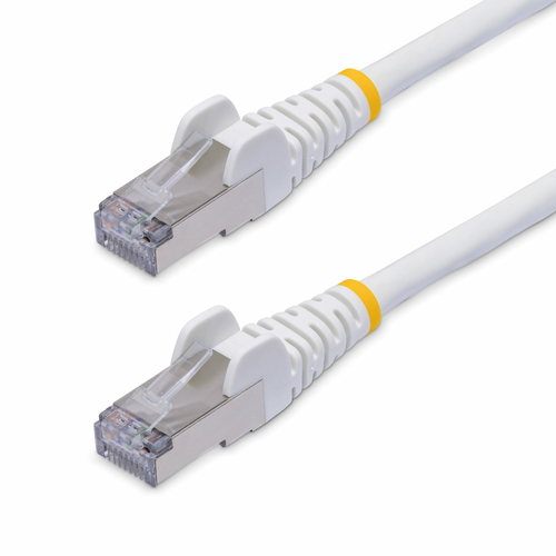 Photos - Cable (video, audio, USB) Startech.com 3m White CAT8 Ethernet Cable, Snagless RJ45, 25G/40G, 200 NLW 