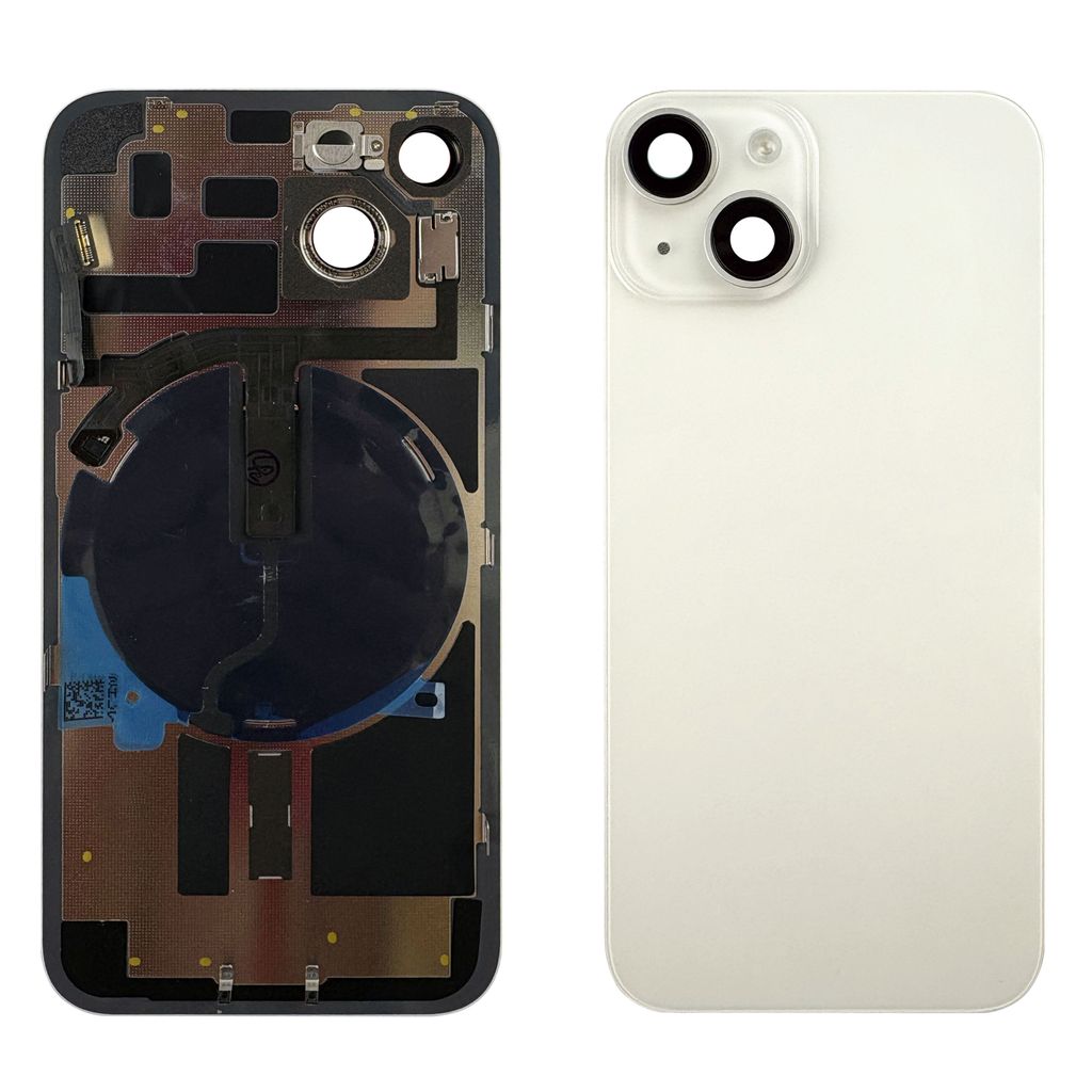 EU Product - iPhone 14 Back Cover with Small Parts (No Logo) - Silver (Starlight) thumbnail