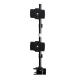 Amer AMR2C32V monitor mount / stand 81.3 cm (32") Clamp Black