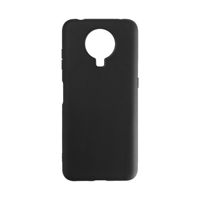 JLC Nokia G10 Matte Silicone - Black mobile phone case 16.5 cm (6.5") Cover