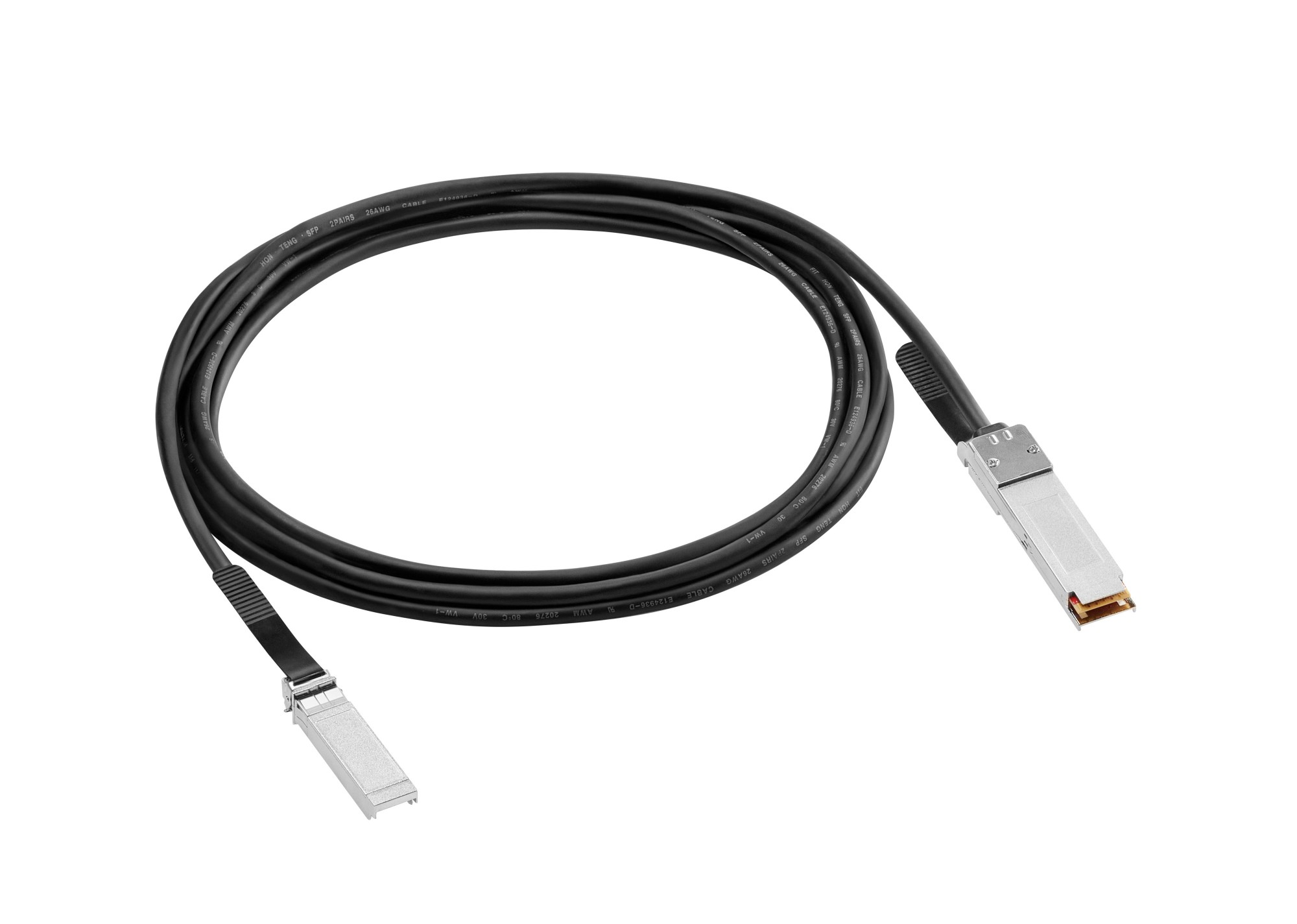 HPE Aruba Networking 50G QSFP56 to SFP56 3m DAC Cable HPE Aruba Networking 50G QSFP56 to SFP56 3m DAC Cable