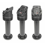 Brodit 215636 houder Passieve houder Zwart