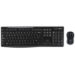 Logitech MK270 keyboard RF Wireless AZERTY Belgian Black