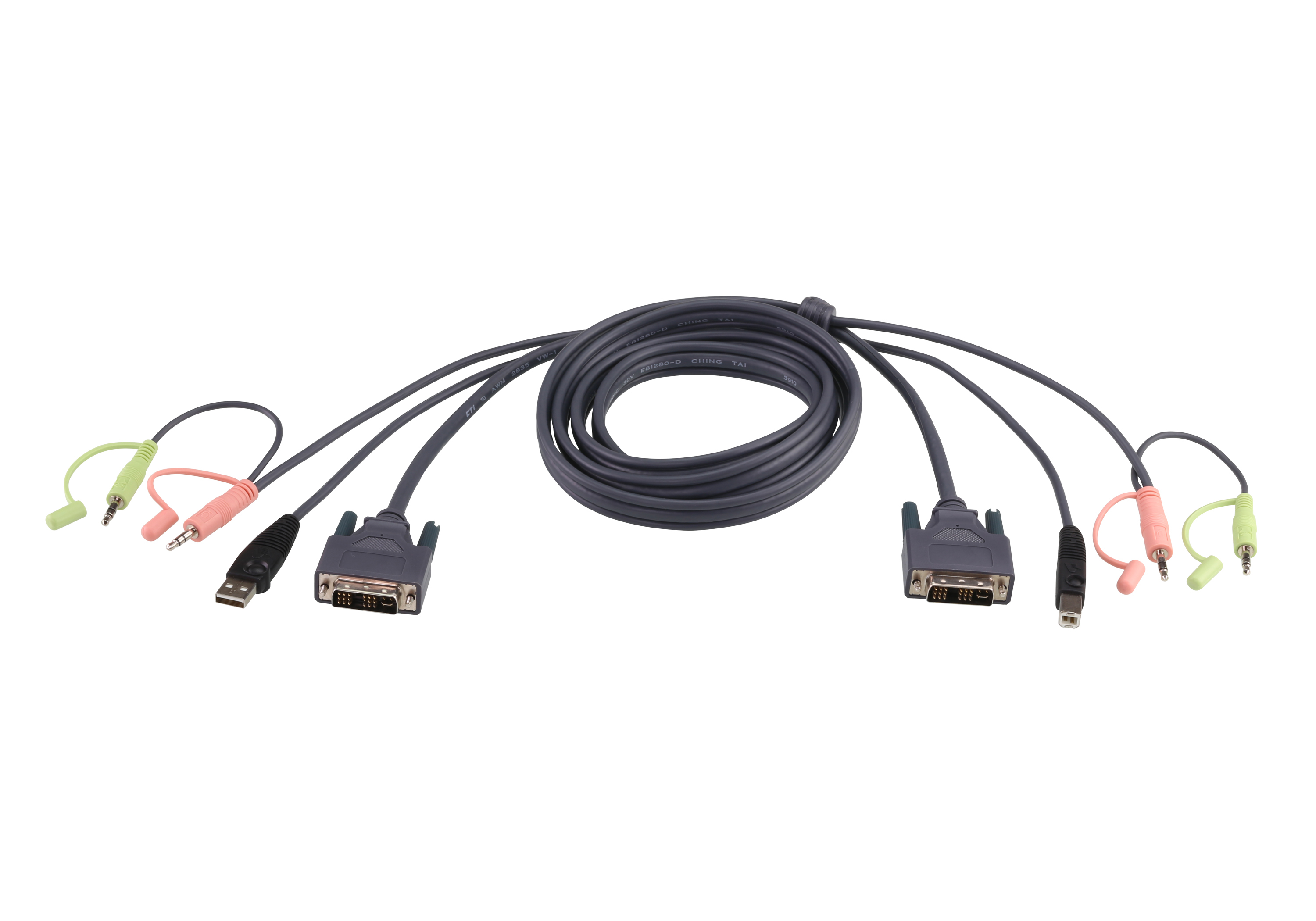 Image of ATEN DVI-D USB KVM Cable 5m