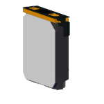 Western Digital 1EX2478 storage drive enclosure HDD enclosure Black, Grey, Orange 3.5"
