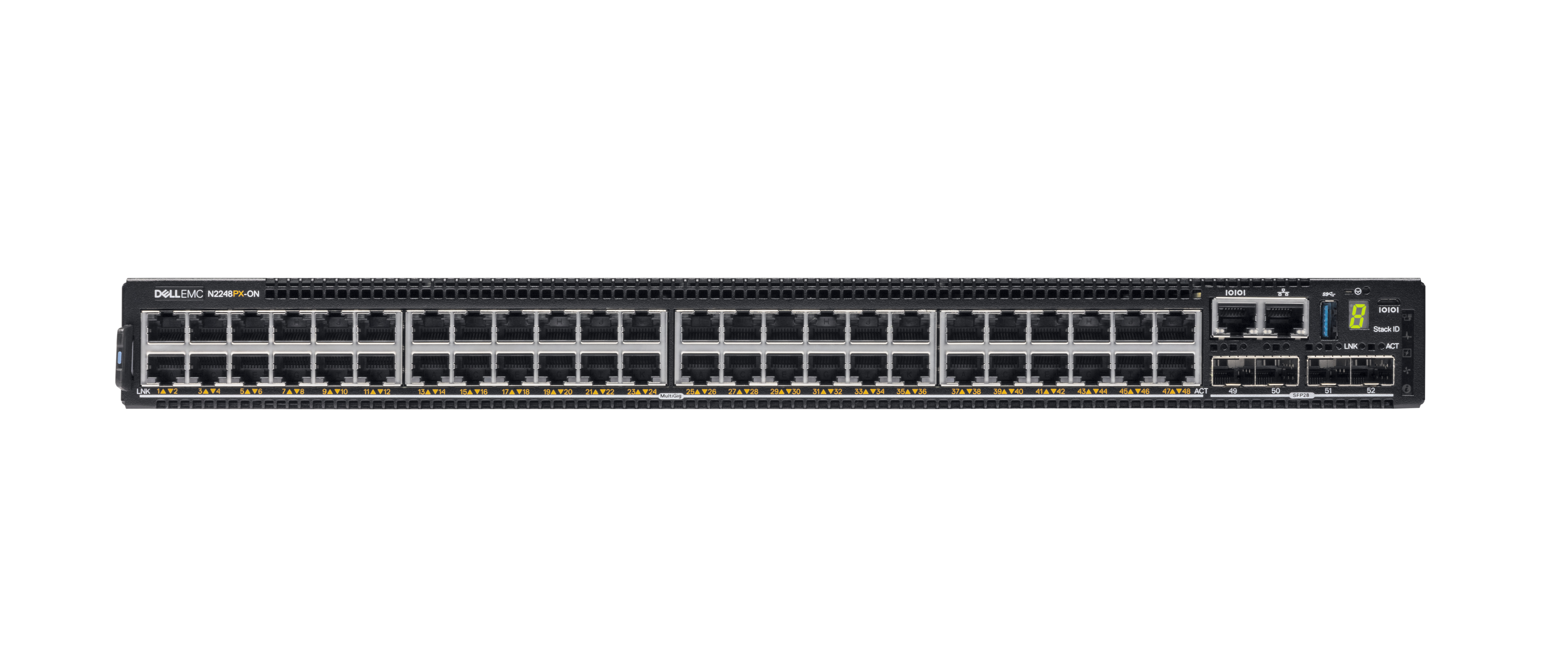 Image of DELL N-Series N2248PX-ON Managed L3 Gigabit Ethernet (10/100/1000)...