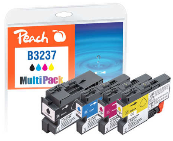Peach 321008 ink cartridge 4 pc(s) Black, Cyan, Magenta, Yellow